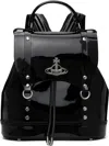 Vivienne Westwood Black Small Max Backpack In Ss25-n403