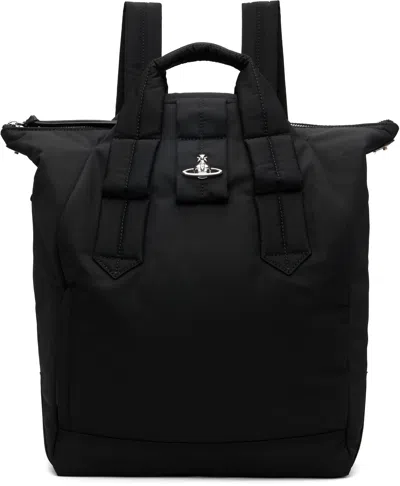 Vivienne Westwood Black Steven Backpack