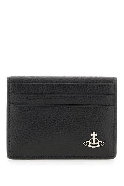 Vivienne Westwood Man Card Holder In Black