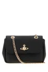 Vivienne Westwood Small Purse Chain Shoulder Bag In Black
