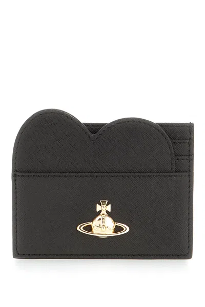 Vivienne Westwood Black Synthetic Leather Wallet