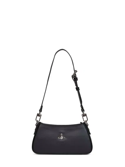 Vivienne Westwood Black Tasha Shoulder Phone Shoulder Bag
