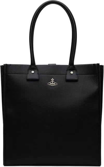 Vivienne Westwood Black Teddy Tote In N403 Black