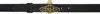 Vivienne Westwood Black Thin Line Orb Belt In Aw24-n401