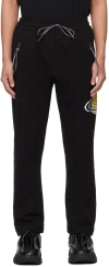 Vivienne Westwood Black Time Machine Sweatpants In Ss24-n401