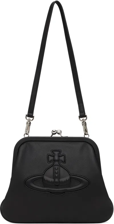 Vivienne Westwood Black Vivienne's Clutch In N401 Black