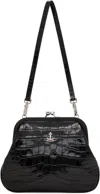 Vivienne Westwood Black Vivienne's Clutch In Ss25-n401