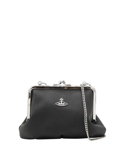 Vivienne Westwood Black Wallet In Negro