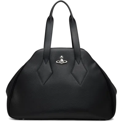 Vivienne Westwood Black Yasmine Large Tote