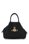 Vivienne Westwood Black Yasmine Mini Satchel In Black
