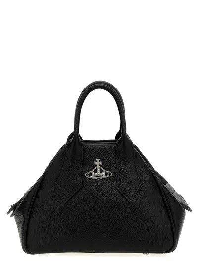 Vivienne Westwood Black Yasmine Small Satchel