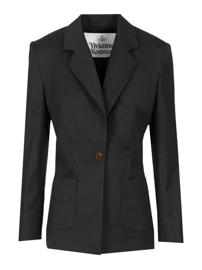 VIVIENNE WESTWOOD SINGLE-BREASTED BLAZER