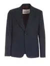 Vivienne Westwood Single-breasted Jacket In Green In Verde
