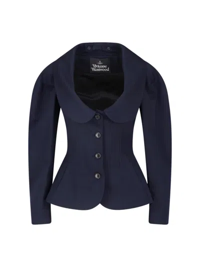 Vivienne Westwood Blazer "bergere" In Blue