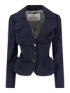 Vivienne Westwood Tailored Jacket With Buttoned Back Vent