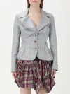 Vivienne Westwood Drunken Jacket Prince Of Wales 48 Women In Rot