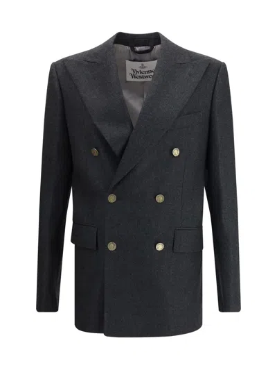 Vivienne Westwood Captain Men's Jacket In Black