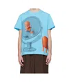 Vivienne Westwood Baby Isla T-shirt Cotton Blue L Unisex In Blue