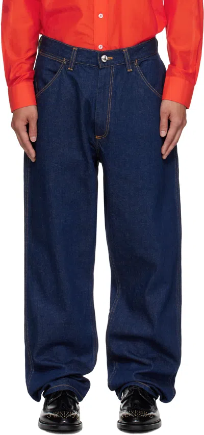 Vivienne Westwood Blue Baggy Jeans