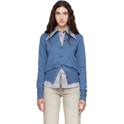 Vivienne Westwood Blue Bea Cardigan