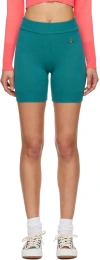 Vivienne Westwood Blue Bea Shorts In L401 Teal