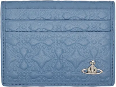 Vivienne Westwood Blue Bifold Man Card Holder