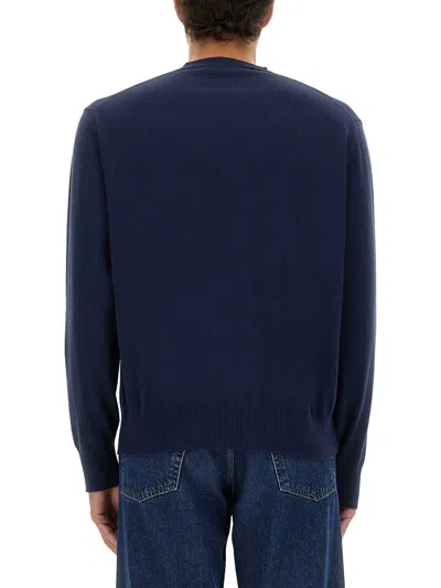 Vivienne Westwood Blue Cotton Cashmere Sweater