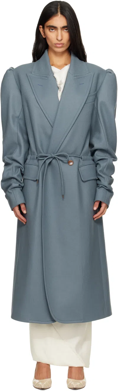 Vivienne Westwood Blue Humphrey Coat