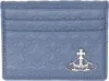 Vivienne Westwood Blue Man. Card Holder In Ss25-k404