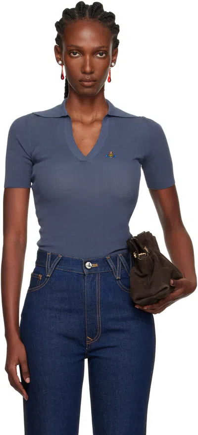 Vivienne Westwood Blue Marina Polo