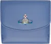 Vivienne Westwood Blue Small Wallet In Ss25-k404