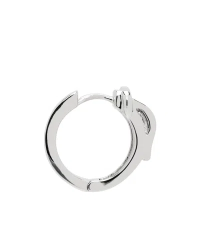 Vivienne Westwood Bobby Huggie-hoop Earring In Silver