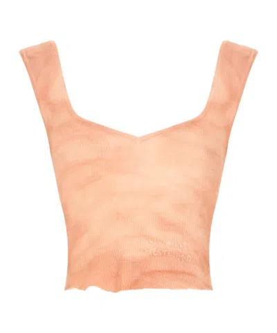 VIVIENNE WESTWOOD VIVIENNE WESTWOOD LOGO EMBROIDERED KNITTED CORSET