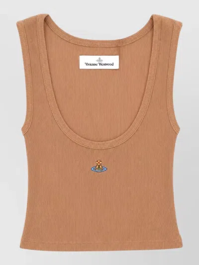 Vivienne Westwood Bodysuit In Brown