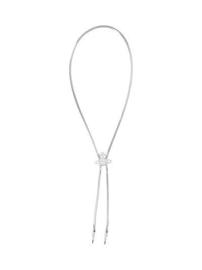 Vivienne Westwood Bolo Tie In Silver