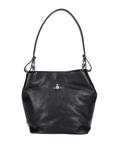 Vivienne Westwood Bolsa De Hombro - Negro