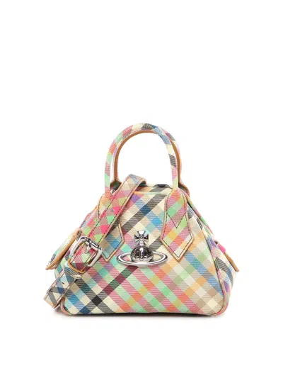 Vivienne Westwood Yasmine Mini Bag With Logo In Multi