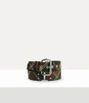 Vivienne Westwood Bondage Belt Saffiano Printed Chelsea-tartan M/l Unisex In Multi