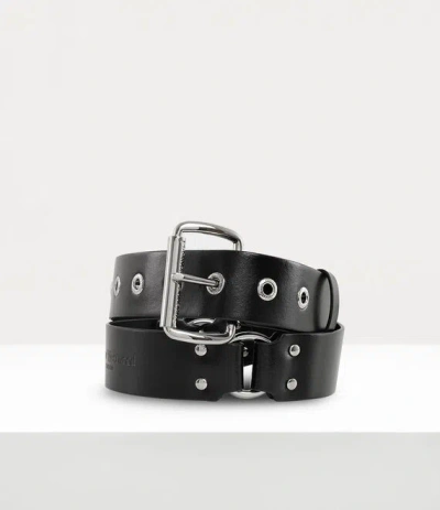 Vivienne Westwood Bondage Belt Smooth Leather Black S/m Unisex