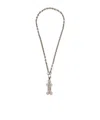 Vivienne Westwood Bone Pendant Necklace In Neutral