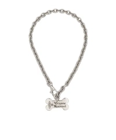 VIVIENNE WESTWOOD BONE PENDANT NECKLACE