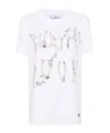 Vivienne Westwood Bones N Chain Classic T-shirt In White