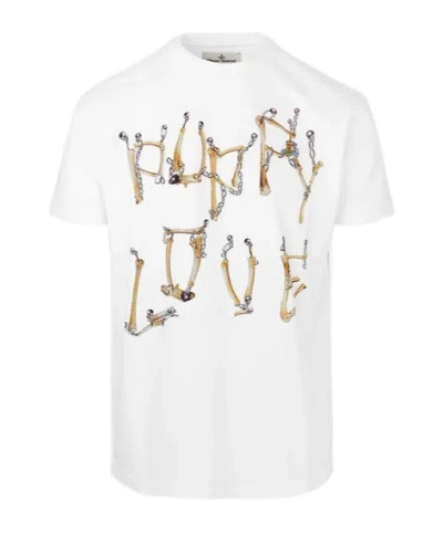 Vivienne Westwood Bones'n Chain Short-sleeved T-shirt In Nude