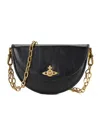 Vivienne Westwood Bonnie Shoulder Bag In Black