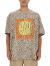 Vivienne Westwood Man T-shirt Light Grey Size M Cotton In Gray