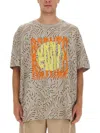 Vivienne Westwood Man T-shirt Light Grey Size M Cotton In Gray