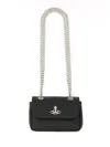 Vivienne Westwood Borsa Con Catena Small In Black