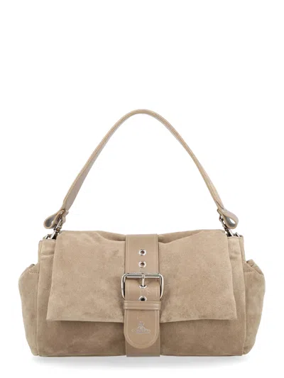 Vivienne Westwood Borsa "hazel" Extra Large In Brown