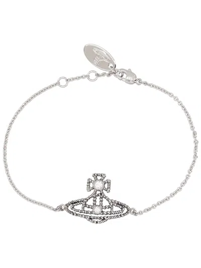 Vivienne Westwood Silver Coretta Chain Bracelet