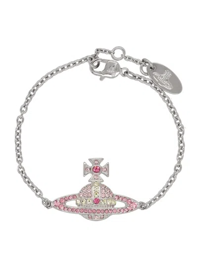 Vivienne Westwood Bracciale "kika" In Gray